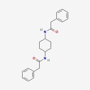 N,N'-1,4-cyclohexanediylbis(2-phenylacetamide)