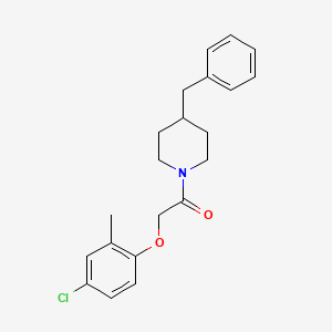 4-benzyl-1-[(4-chloro-2-methylphenoxy)acetyl]piperidine