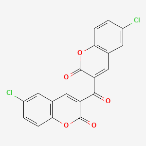 3,3'-carbonylbis(6-chloro-2H-chromen-2-one)