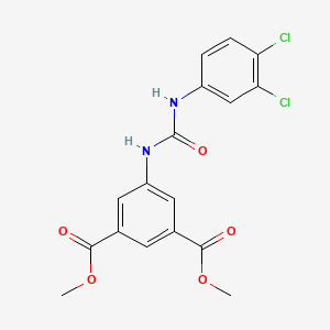 dimethyl 5-({[(3,4-dichlorophenyl)amino]carbonyl}amino)isophthalate