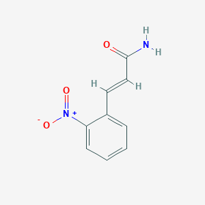 molecular formula C9H8N2O3 B355638 o-Nitrocinnamide CAS No. 2001-33-4
