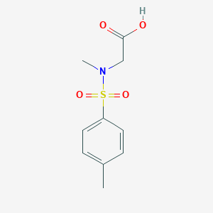 molecular formula C10H13NO4S B355660 [Methyl-(toluene-4-sulfonyl)-amino]-acetic acid CAS No. 2644-99-7
