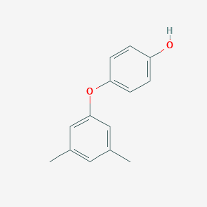 molecular formula C14H14O2 B035575 4-(3,5-Dimethylphenoxy)phenol CAS No. 100886-05-3