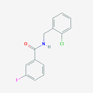 N-(2-chlorobenzyl)-3-iodobenzamide