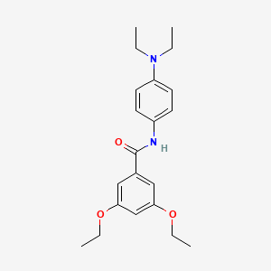 N-[4-(diethylamino)phenyl]-3,5-diethoxybenzamide