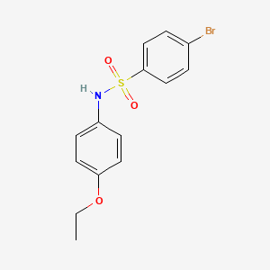 4-bromo-N-(4-ethoxyphenyl)benzenesulfonamide