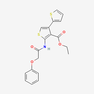 ethyl 5'-[(phenoxyacetyl)amino]-2,3'-bithiophene-4'-carboxylate