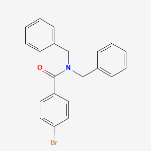 N,N-dibenzyl-4-bromobenzamide