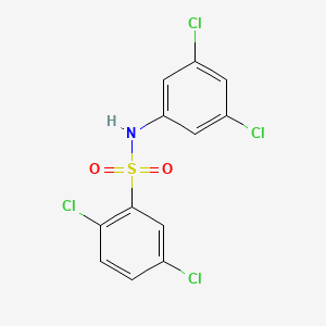 2,5-dichloro-N-(3,5-dichlorophenyl)benzenesulfonamide