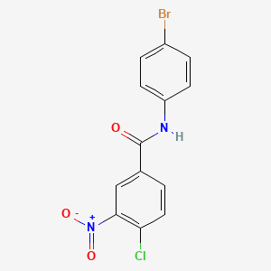 N-(4-bromophenyl)-4-chloro-3-nitrobenzamide