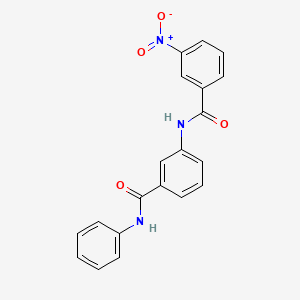 3-[(3-nitrobenzoyl)amino]-N-phenylbenzamide