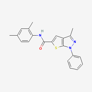 N-(2,4-dimethylphenyl)-3-methyl-1-phenyl-1H-thieno[2,3-c]pyrazole-5-carboxamide