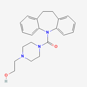 2-[4-(10,11-dihydro-5H-dibenzo[b,f]azepin-5-ylcarbonyl)-1-piperazinyl]ethanol