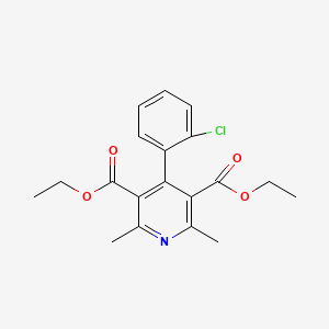 diethyl 4-(2-chlorophenyl)-2,6-dimethyl-3,5-pyridinedicarboxylate