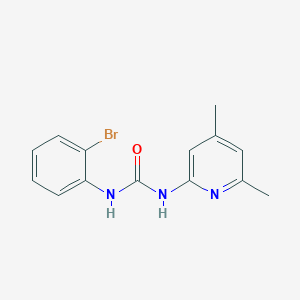 N-(2-bromophenyl)-N'-(4,6-dimethyl-2-pyridinyl)urea
