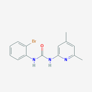 N-(2-BROMOPHENYL)-N'-(4,6-DIMETHYL-2-PYRIDYL)UREA