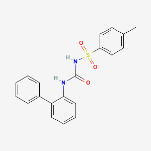 N-[(2-biphenylylamino)carbonyl]-4-methylbenzenesulfonamide