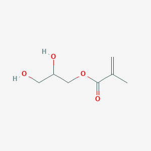 molecular formula C7H12O4 B035601 2,3-Dihydroxypropyl methacrylate CAS No. 5919-74-4