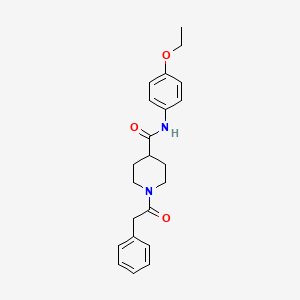 N-(4-ethoxyphenyl)-1-(2-phenylacetyl)piperidine-4-carboxamide