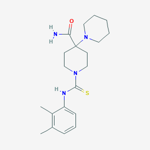 1'-[(2,3-Dimethylphenyl)carbamothioyl]-1,4'-bipiperidine-4'-carboxamide