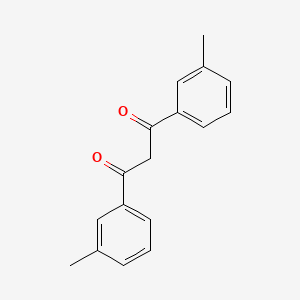 molecular formula C17H16O2 B3562108 1,3-Bis(3-methylphenyl)propane-1,3-dione 