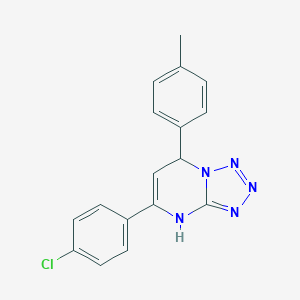 5-(4-Chlorophenyl)-7-(4-methylphenyl)-4,7-dihydrotetraazolo[1,5-a]pyrimidine