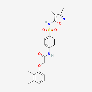 N-(4-{[(3,4-dimethyl-5-isoxazolyl)amino]sulfonyl}phenyl)-2-(2,3-dimethylphenoxy)acetamide