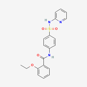 2-ethoxy-N-[4-(pyridin-2-ylsulfamoyl)phenyl]benzamide