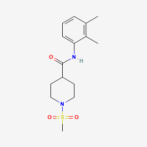 N-(2,3-dimethylphenyl)-1-(methylsulfonyl)-4-piperidinecarboxamide