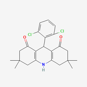 9-(2,6-Dichlorophenyl)-3,3,6,6-tetramethyl-2,4,5,7,9,10-hexahydroacridine-1,8-dione