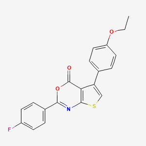 5-(4-ethoxyphenyl)-2-(4-fluorophenyl)-4H-thieno[2,3-d][1,3]oxazin-4-one