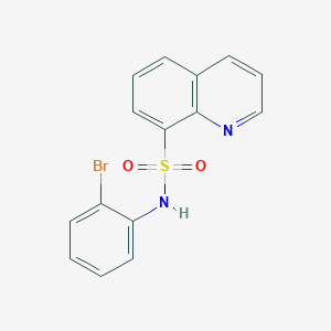 N-(2-bromophenyl)quinoline-8-sulfonamide