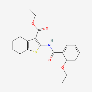 ethyl 2-[(2-ethoxybenzoyl)amino]-4,5,6,7-tetrahydro-1-benzothiophene-3-carboxylate