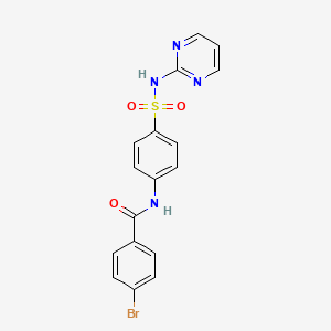 4-Bromo-N-[4-(pyrimidin-2-ylsulfamoyl)-phenyl]-benzamide