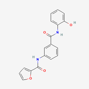 N-(3-{[(2-hydroxyphenyl)amino]carbonyl}phenyl)-2-furamide