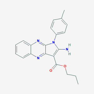 propyl 2-amino-1-(4-methylphenyl)-1H-pyrrolo[2,3-b]quinoxaline-3-carboxylate