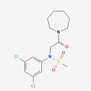 N-(2-Azepan-1-yl-2-oxo-ethyl)-N-(3,5-dichloro-phenyl)-methanesulfonamide