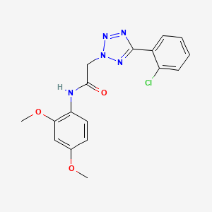 2-[5-(2-chlorophenyl)-2H-tetrazol-2-yl]-N-(2,4-dimethoxyphenyl)acetamide