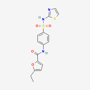 5-ethyl-N-{4-[(1,3-thiazol-2-ylamino)sulfonyl]phenyl}-2-furamide