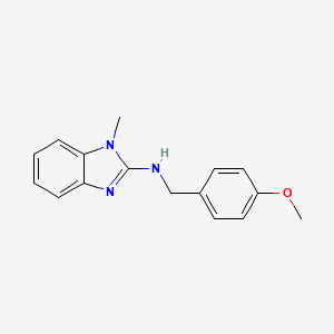 N-(4-methoxybenzyl)-1-methyl-1H-benzimidazol-2-amine