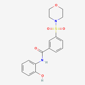 N-(2-hydroxyphenyl)-3-(4-morpholinylsulfonyl)benzamide