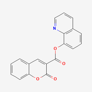 8-quinolinyl 2-oxo-2H-chromene-3-carboxylate