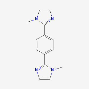 2,2'-(1,4-phenylene)bis(1-methyl-1H-imidazole)