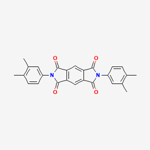 2,6-bis(3,4-dimethylphenyl)pyrrolo[3,4-f]isoindole-1,3,5,7(2H,6H)-tetrone