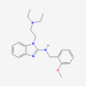 1-[2-(diethylamino)ethyl]-N-(2-methoxybenzyl)-1H-benzimidazol-2-amine