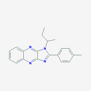 molecular formula C20H20N4 B356543 1-sec-butyl-2-(4-methylphenyl)-1H-imidazo[4,5-b]quinoxaline CAS No. 845636-60-4