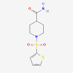 1-(2-thienylsulfonyl)-4-piperidinecarboxamide