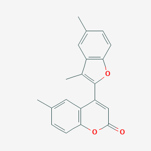 4-(3,5-dimethyl-1-benzofuran-2-yl)-6-methyl-2H-chromen-2-one