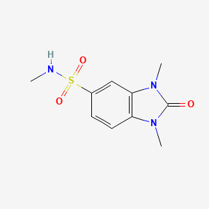 N,1,3-trimethyl-2-oxo-2,3-dihydro-1H-benzimidazole-5-sulfonamide