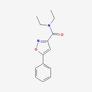 N,N-diethyl-5-phenyl-3-isoxazolecarboxamide